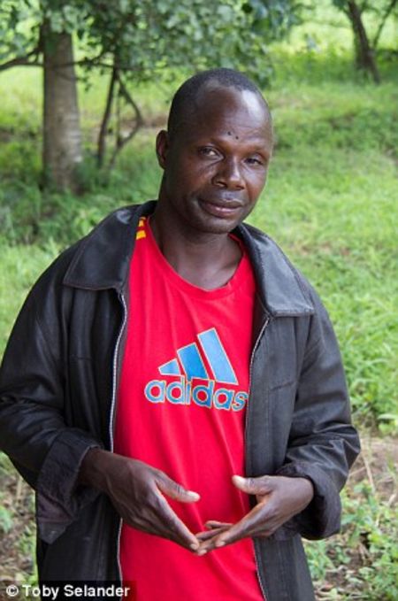 Adam Mwale, father of the twin Ester and Stella.